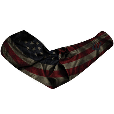 Elite Athletic Gear - Vintage usa flag arm sleeve