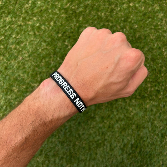 Elite Athletic Gear - PROGRESS NOT PERFECTION Wristband