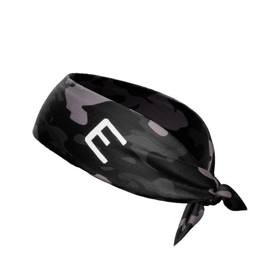 Elite Athletic Gear - Blackout Camo Tie Headband