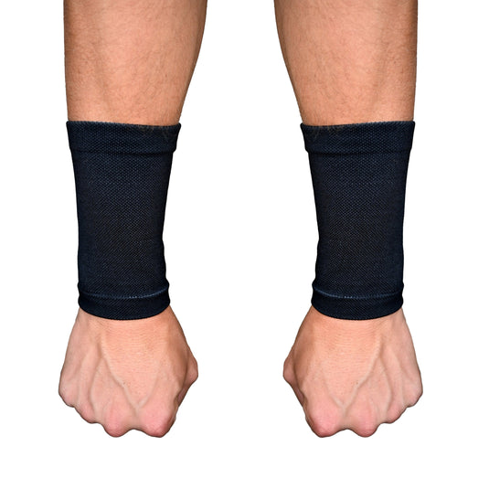 Elite Athletic Gear - Black Wrist Support Sleeves