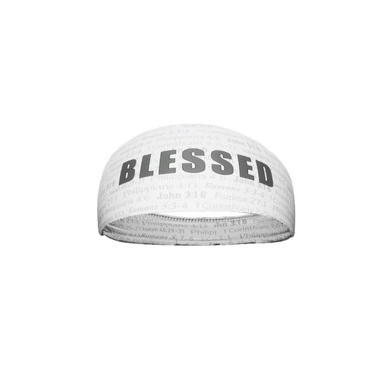 Elite Athletic Gear - White Blessed Headband