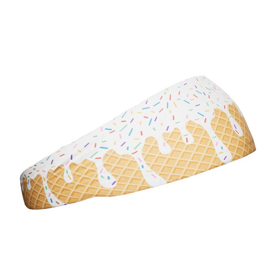 Elite Athletic Gear - White Ice Cream Headband