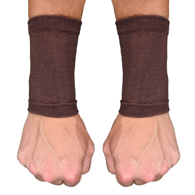 Elite Athletic Gear - Brown Wrist Support Sleeves