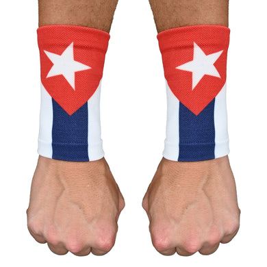 Elite Athletic Gear - Cuba Flag Wrist Support Sleeves