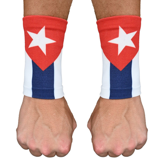 Elite Athletic Gear - Cuba Flag Wrist Support Sleeves