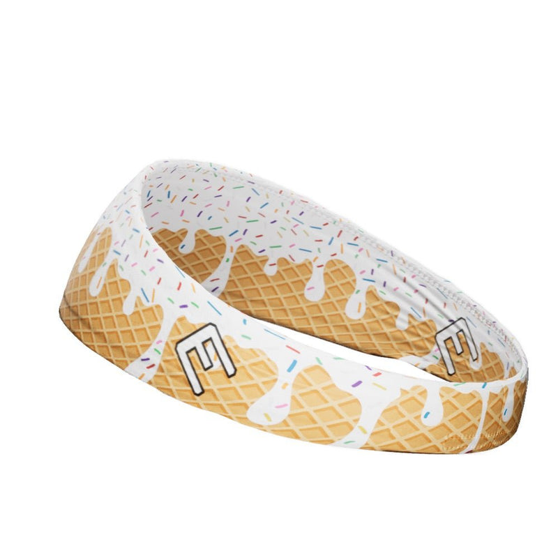 Load image into Gallery viewer, Elite Athletic Gear - White Ice Cream Headband
