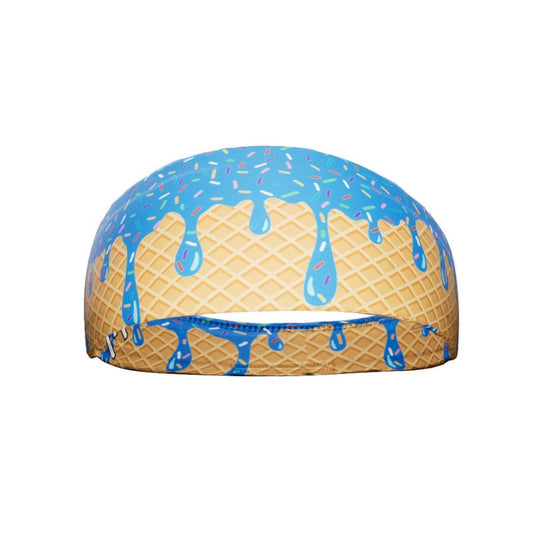 Elite Athletic Gear - Blue ice cream headband