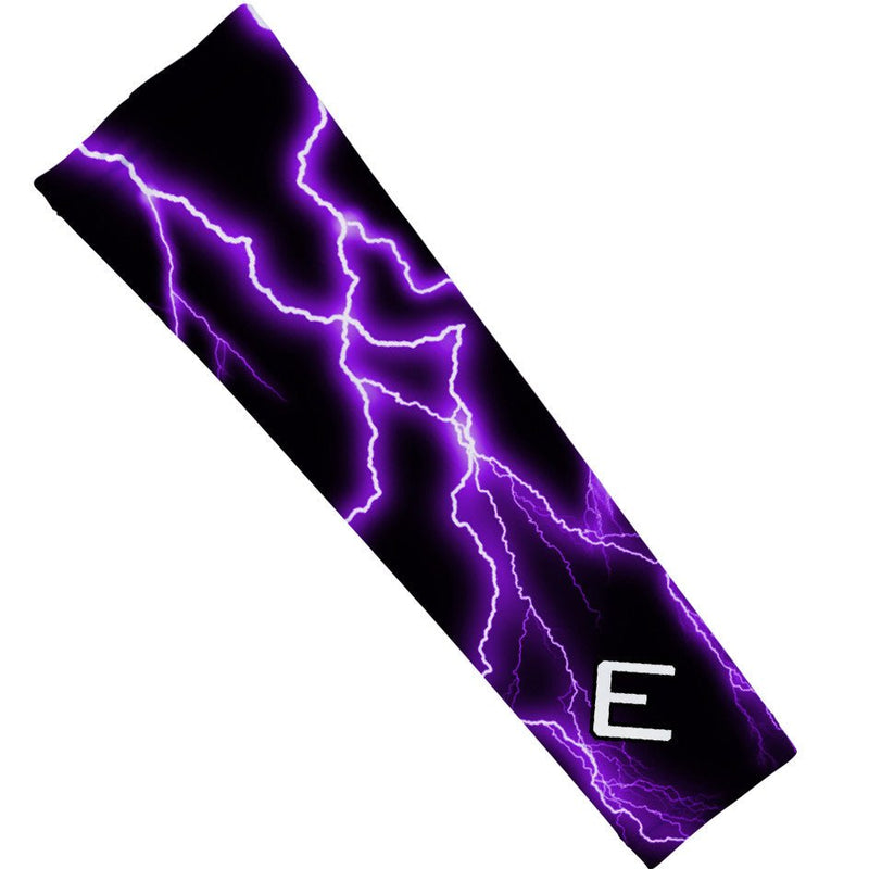 Load image into Gallery viewer, Elite Athletic Gear - Purple Lightning Arm Sleeve
