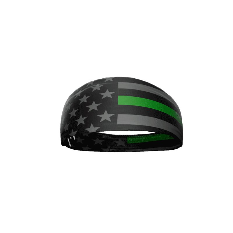 Load image into Gallery viewer, Elite Athletic Gear - Thin green line headband
