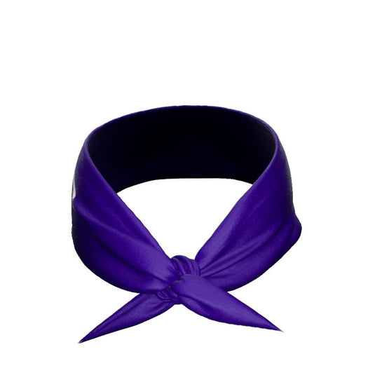 Elite Athletic Gear - Purple Tie Headband