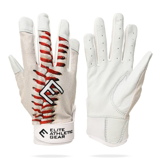Elite Athletic Gear - Baseball Lace Batting Gloves