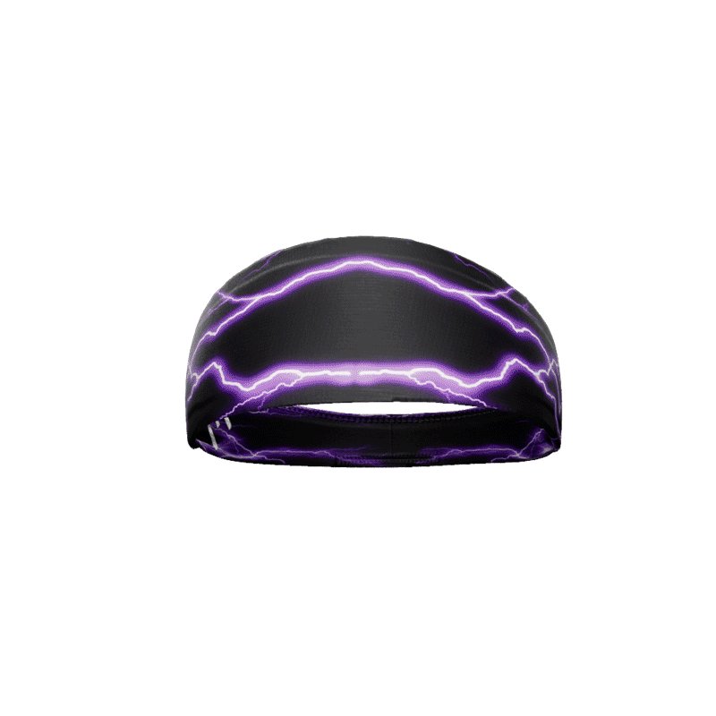 Load image into Gallery viewer, Elite Athletic Gear - Purple lightning headband
