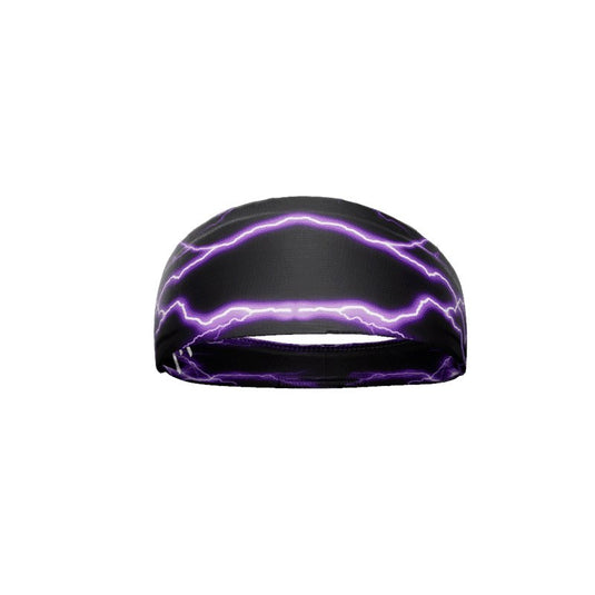 Elite Athletic Gear - Purple lightning headband