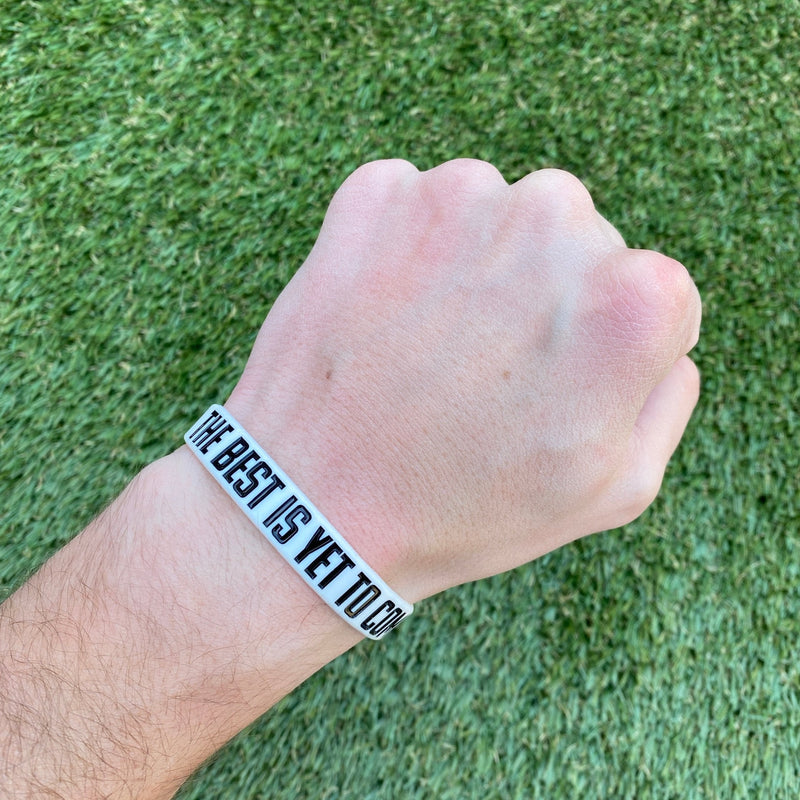 Load image into Gallery viewer, Elite Athletic Gear - The best is yet to come Wristband
