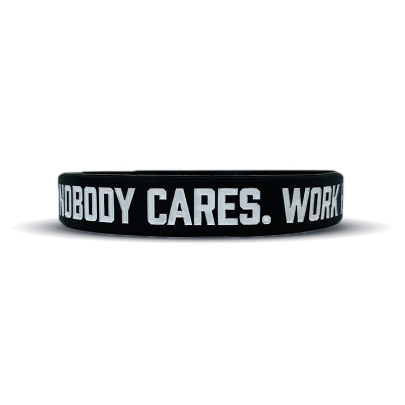Load image into Gallery viewer, Elite Athletic Gear - Nobody cares. Work harder. Wristband.
