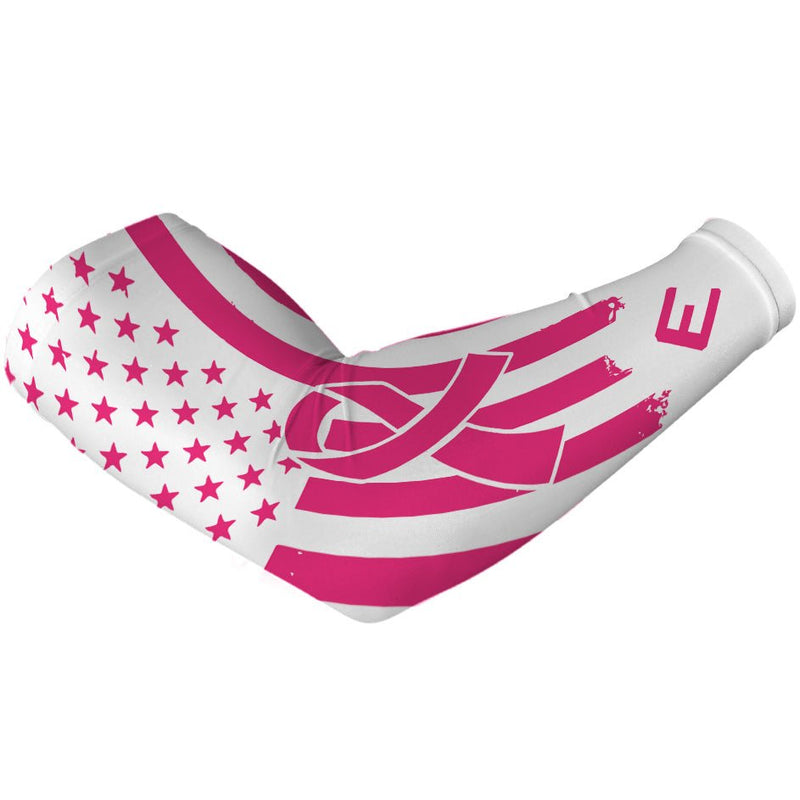 Load image into Gallery viewer, Elite Athletic Gear - Pink USA Flag Arm Sleeve
