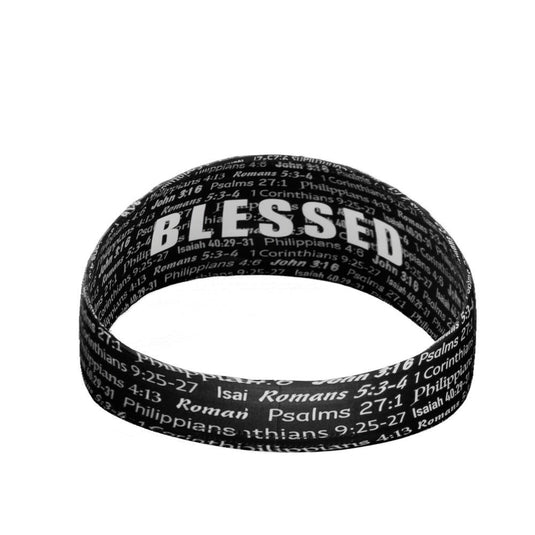 Elite Athletic Gear - Black Blessed Headband