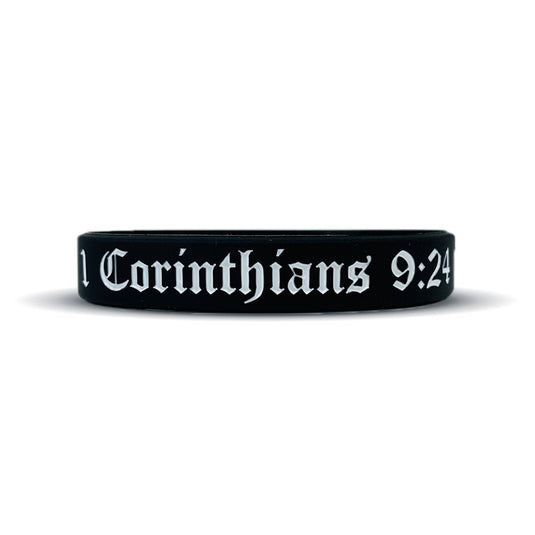 Elite Athletic Gear - 1 Corinthians 9:24 Wristband