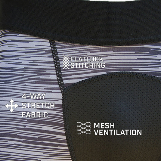 Elite Athletic Gear - Grey Static Compression Tights
