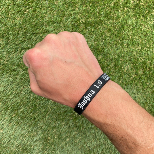 Elite Athletic Gear - Joshua 1:9 Wristband