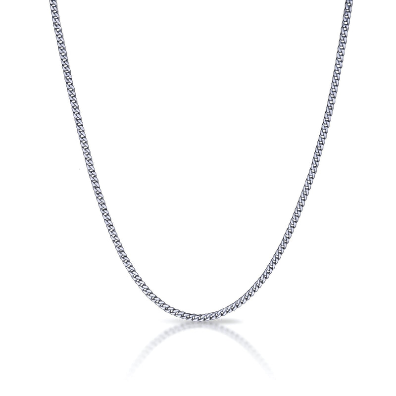 Load image into Gallery viewer, Elite Athletic Gear - 3mm Cuban Link Chain Necklace - Stainless Steel
