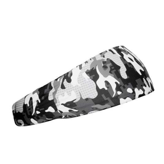 Elite Athletic Gear - White dual camo headband