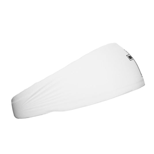 Elite Athletic Gear - Faith Cross White Headband