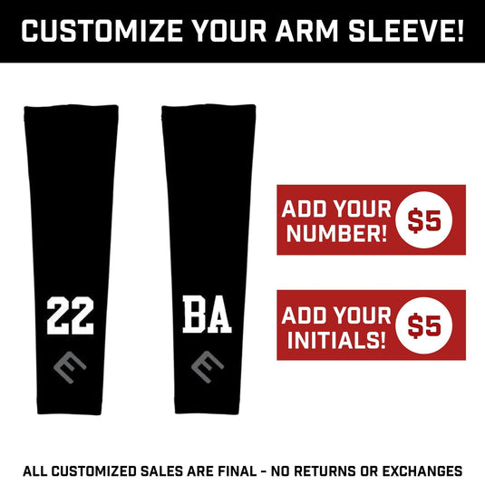 Elite Athletic Gear - Red Fierce Arm Sleeve