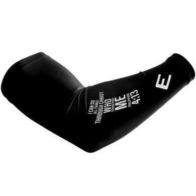 Elite Athletic Gear - Philippians 4:13 cross arm sleeve