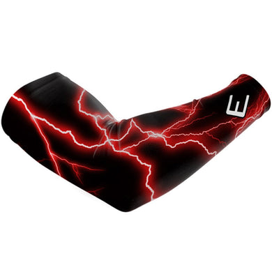 Elite Athletic Gear - Red Lightning Arm Sleeve