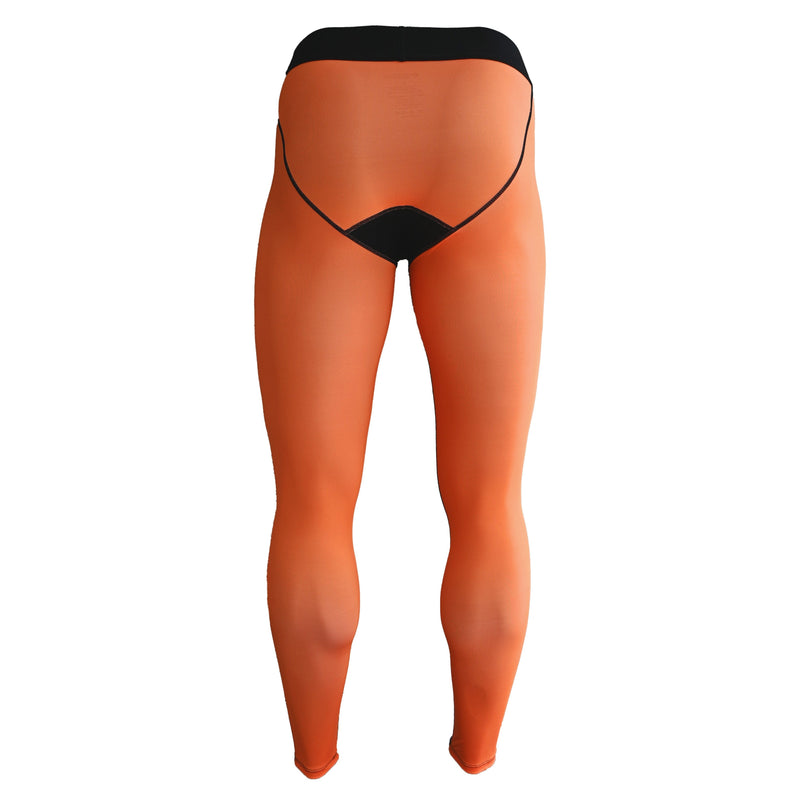 Load image into Gallery viewer, Elite Athletic Gear - Orange Compression Tights
