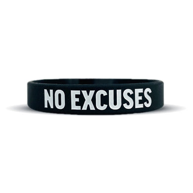 Elite Athletic Gear - No Excuses Wristband