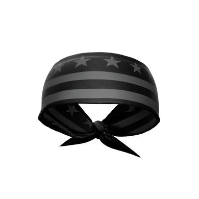 Elite Athletic Gear - Shadow stars & stripes tie headband
