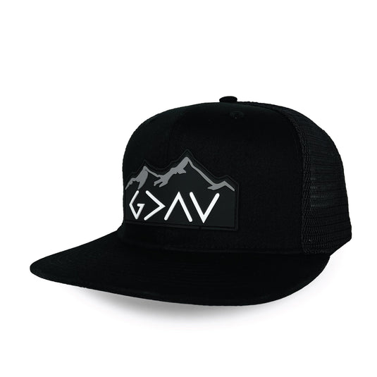 Elite Athletic Gear - God Is Greater Than The Highs and Lows Trucker Hat