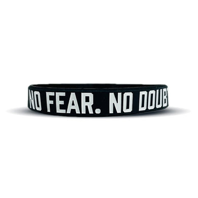 Elite Athletic Gear - No fear. No doubt. No weakness. Wristband.
