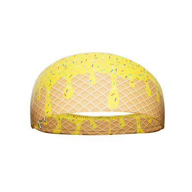 Elite Athletic Gear - Yellow Ice Cream Headband