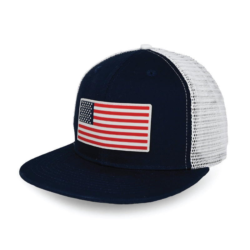 Load image into Gallery viewer, Elite Athletic Gear - Usa flag trucker hat
