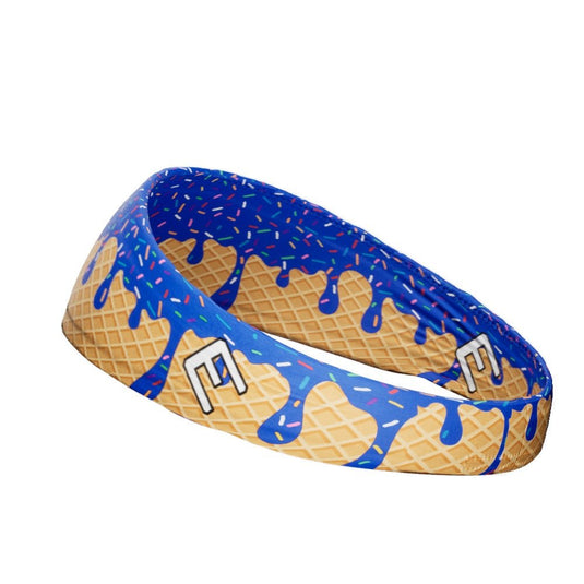 Elite Athletic Gear - Royal ice cream headband