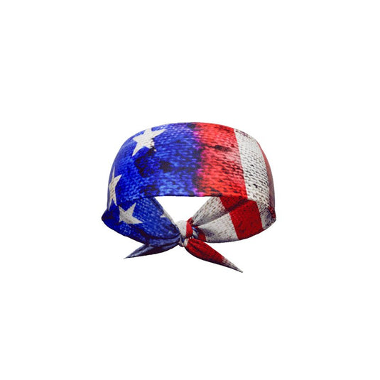 Elite Athletic Gear - Old Glory Tie Headband
