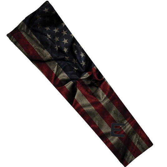 Elite Athletic Gear - Vintage usa flag arm sleeve