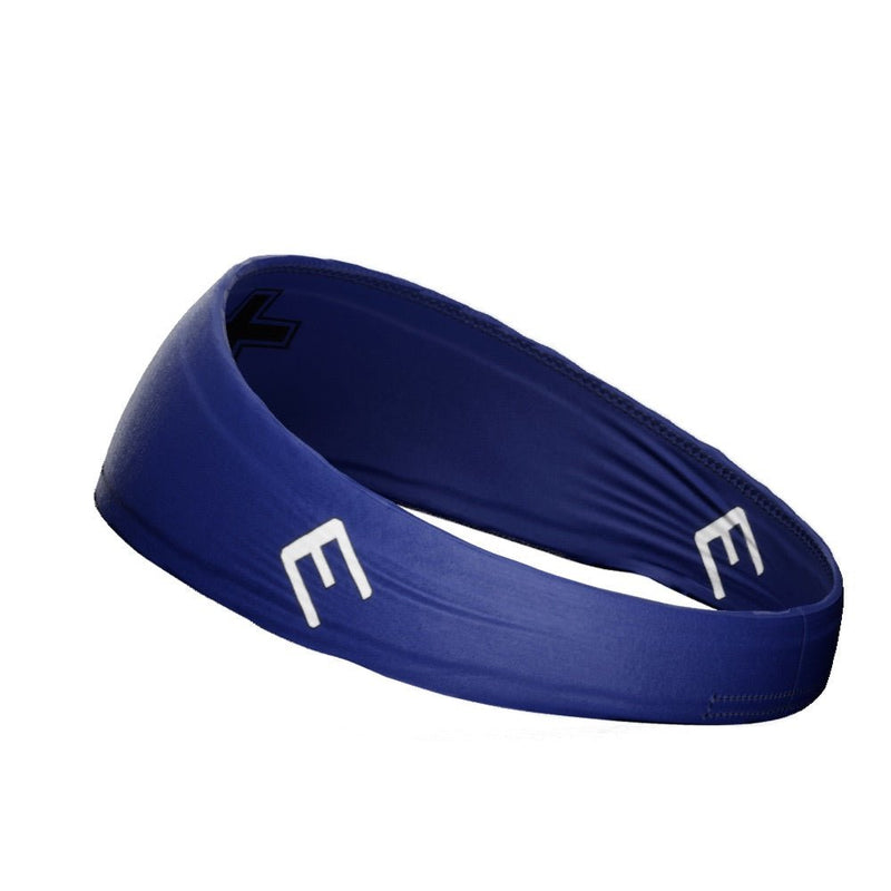 Load image into Gallery viewer, Faith Cross Navy Headband
