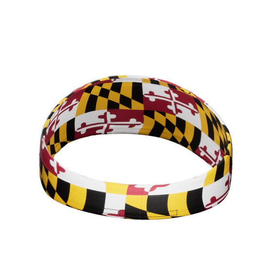 Elite Athletic Gear - Maryland Flag Headband