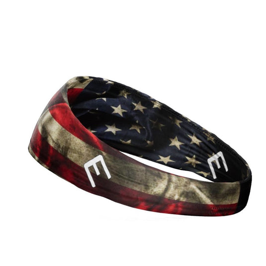 Elite Athletic Gear - Vintage Usa Flag Headband