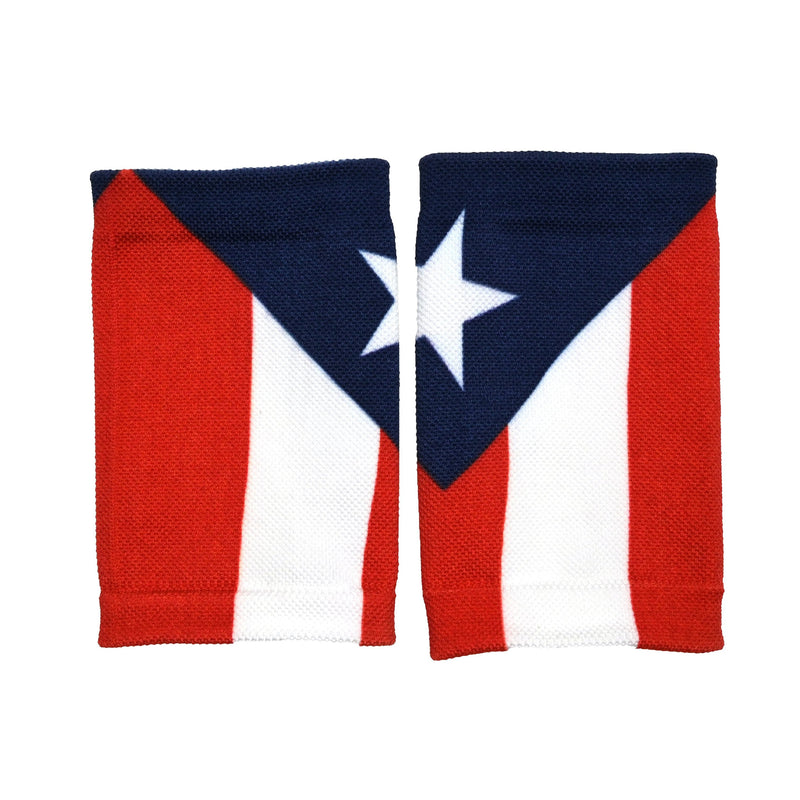 Load image into Gallery viewer, Elite Athletic Gear - Puerto Rico Flag Wrist Support Sleeves
