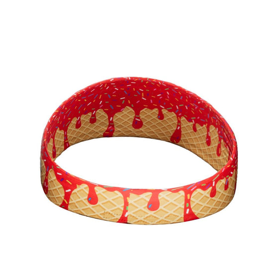 Elite Athletic Gear - Red Ice Cream Headband