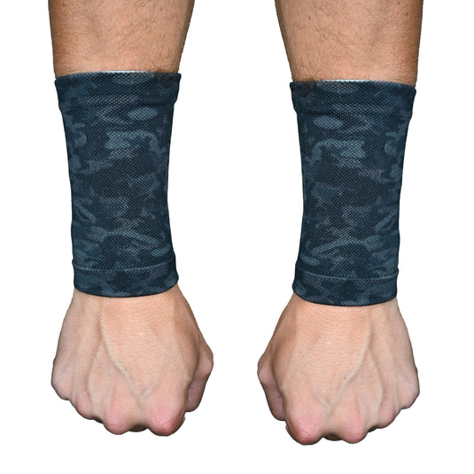Elite Athletic Gear - Blackout Camo Wrist Support Sleeves