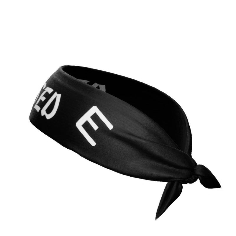 Load image into Gallery viewer, Elite Athletic Gear - Black Blessed Tie Headband
