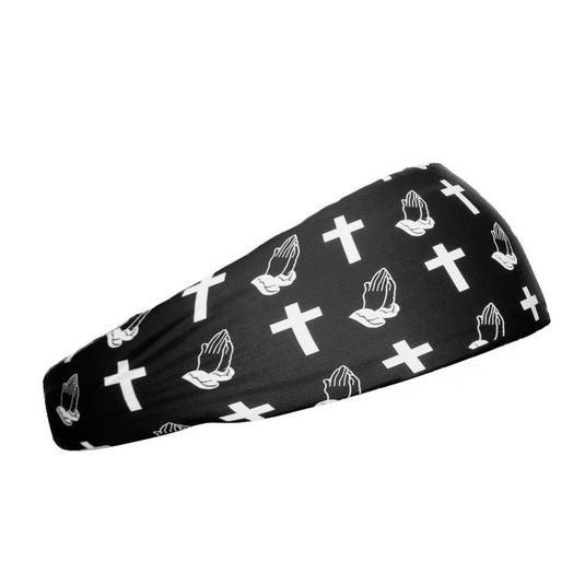 Elite Athletic Gear - Praying Crosses Headband