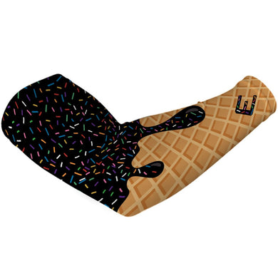 Elite Athletic Gear - Black Ice Cream Arm Sleeve