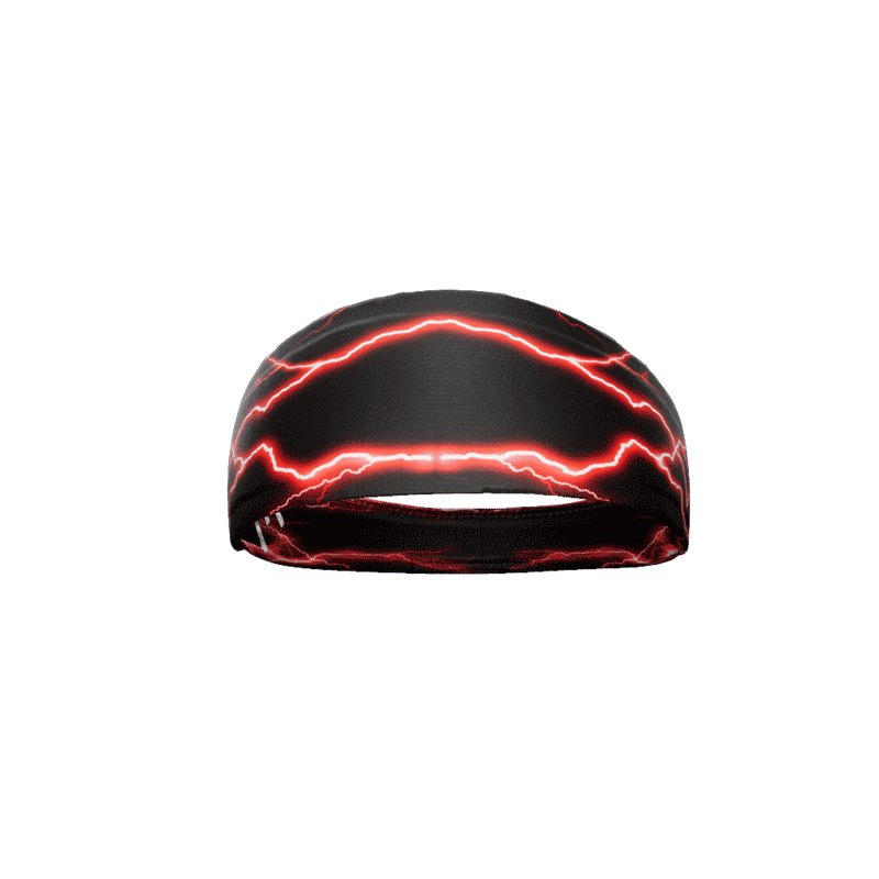 Load image into Gallery viewer, Elite Athletic Gear - Red Lightning Headband
